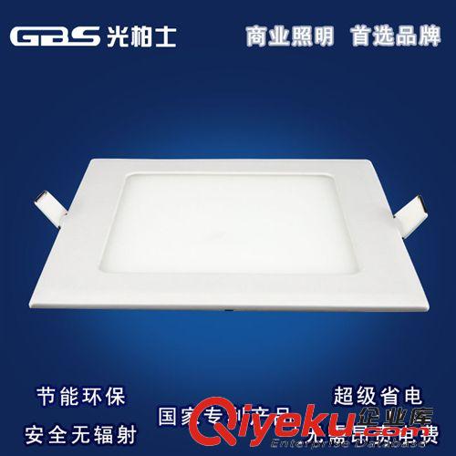 超薄LED天花吊頂面板燈嵌入式辦公室廚衛(wèi)廚房平板燈開孔150*150原始圖片2
