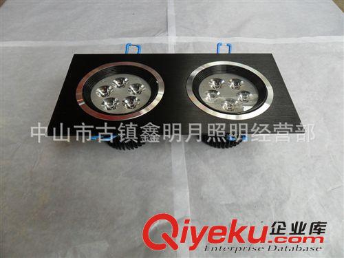 廠家供應(yīng) 7wled防眩光筒燈 雙頭LED照明筒燈原始圖片2