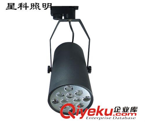 廠家直銷12W LED 軌道燈大功率軌道射燈 車鋁烤漆外殼 可做吸頂式原始圖片3