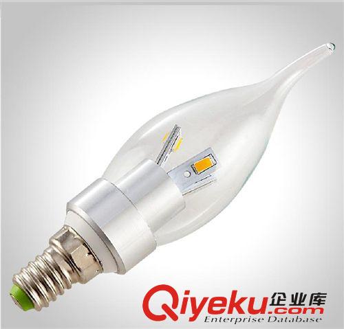 蜡烛灯 led蜡烛灯 蜡烛灯led  e14蜡烛灯泡 e14led灯泡 3w蜡烛灯