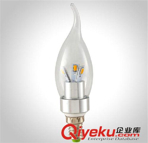 蜡烛灯 led蜡烛灯 蜡烛灯led  e14蜡烛灯泡 e14led灯泡 3w蜡烛灯