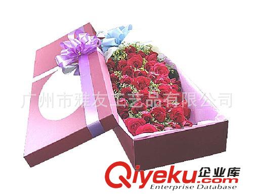 供應(yīng)：新型愛(ài)心鮮花禮品包裝盒，gd節(jié)日鮮花包裝盒原始圖片2