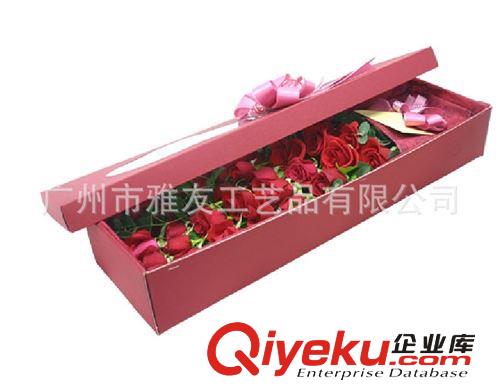 供應(yīng)：新型愛(ài)心鮮花禮品包裝盒，gd節(jié)日鮮花包裝盒原始圖片3