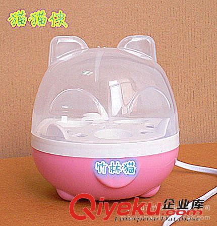 竹林貓 三個蛋新款煮蛋器 智能低碳 迷你卡通 qwsf原始圖片2