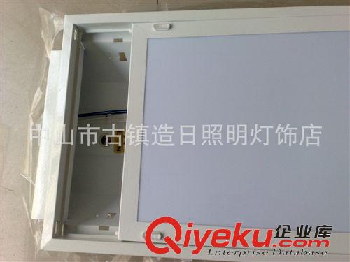 造日照明 T5 600x600 棱晶奶白片型吸頂式明裝格柵燈盤原始圖片2