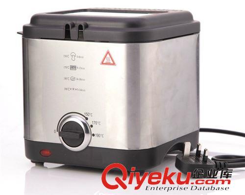 米考拉 家用 電炸鍋 自動(dòng)恒溫 油炸鍋 1.5L 油炸機(jī) 多功能原始圖片2