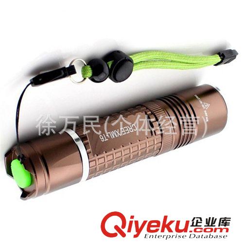 XML-T6 LED強光手電筒遠射戶外可充電神火X9 18650電池 手電