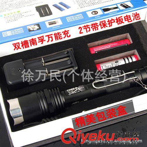 zpX8 CREE T6強光手電筒 超遠距離照射原始圖片3