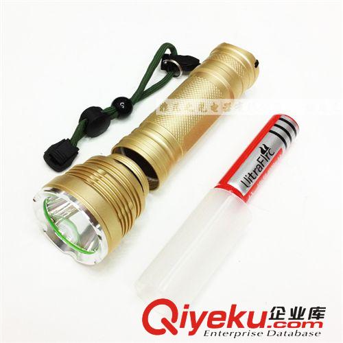 廠家直銷2013新款T6強光手電 戶外照明電筒 遠射王原始圖片2
