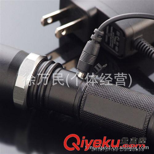 強光手電 變焦手電筒 CREEQ5手電筒 充電式手電筒原始圖片2
