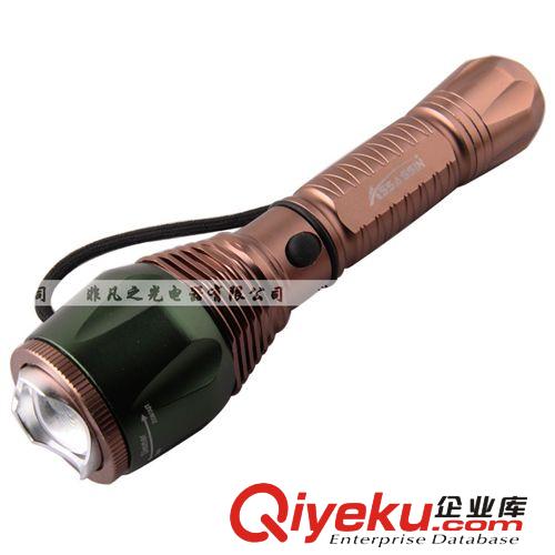 強光手電 變焦手電筒 CREEQ5手電筒 充電式手電筒