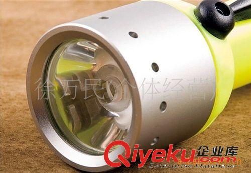 潛水手電筒，防水手電筒，LED強光手電筒原始圖片2