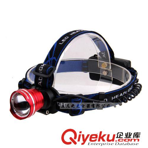 新款戶外頭LED CREE Q5大功率強光頭燈 釣魚頭燈 徒步燈3W