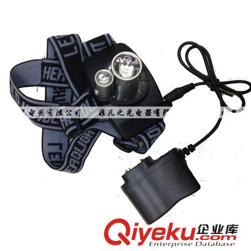 雙燈頭頭燈 強(qiáng)光頭燈 雙頭 充電頭燈 C6652原始圖片2
