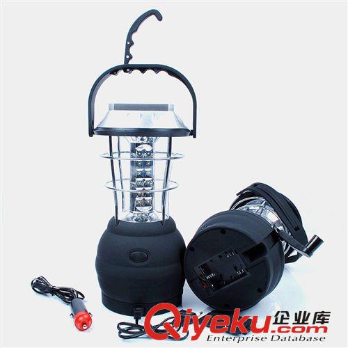 36LED 太陽能手搖燈 手提馬燈原始圖片3