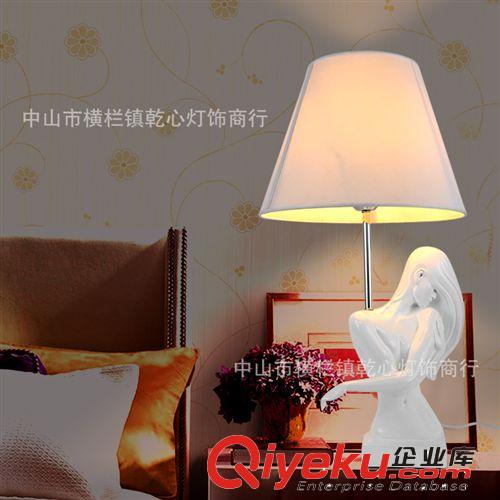 歐式奢華婚慶臺燈臥室床頭燈 結婚時尚創意燈具 古鎮燈具批發9005