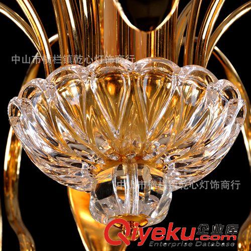古鎮(zhèn)燈飾廠 客廳水晶燈吊燈 現(xiàn)代簡(jiǎn)約客廳燈 歐式水晶吊燈原始圖片2