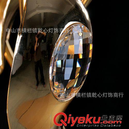 古鎮(zhèn)燈飾廠 客廳水晶燈吊燈 現(xiàn)代簡(jiǎn)約客廳燈 歐式水晶吊燈原始圖片3