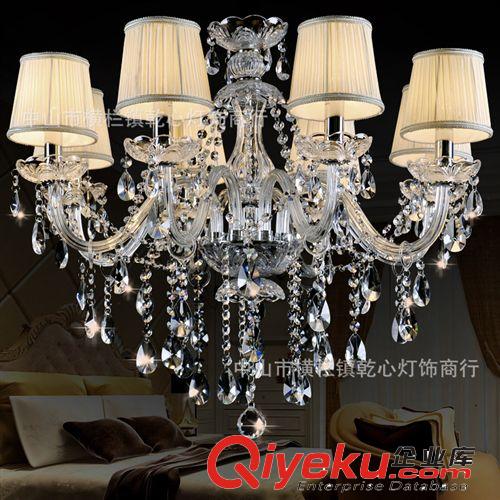 簡約水晶吊燈餐廳吊燈 不銹鋼長方形吸頂燈led燈具 廠家tj批發
