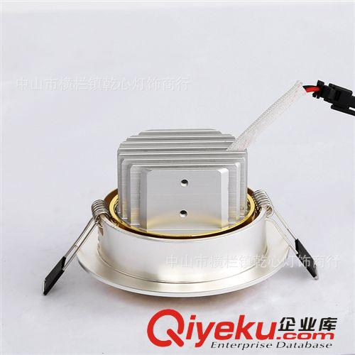 大功率天花射燈 LED筒燈3W 射燈 背景墻天花筒燈 熱賣新款原始圖片2