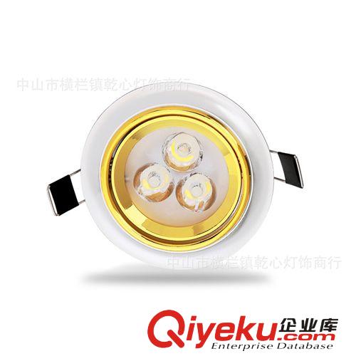 大功率天花射燈 LED筒燈3W 射燈 背景墻天花筒燈 熱賣新款原始圖片3