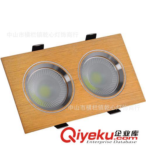 雙頭天花燈 LED室內照明筒燈 鋁合金射燈LED 廠家直銷