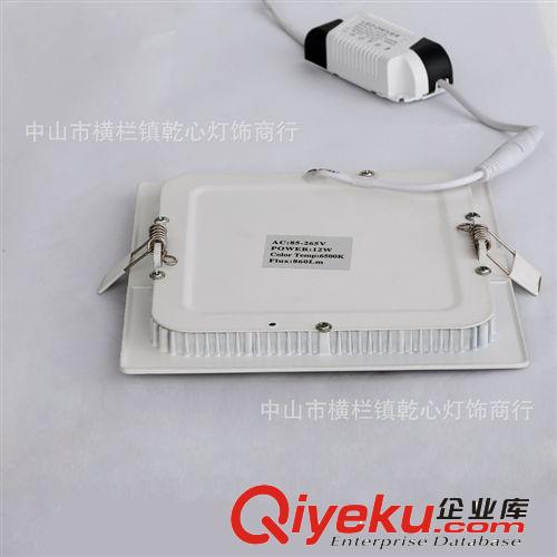 LED超薄面板燈 防霧面板燈 天花筒燈LED筒燈 廠家tj直銷原始圖片2