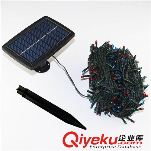 外貿(mào)熱銷 太陽能燈串300LED 庭院花園裝飾 圣誕節(jié)日彩燈 白光 30M