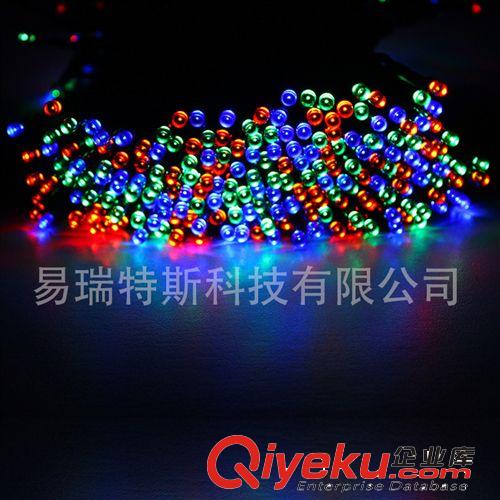 外貿熱銷 太陽能燈串200LED 3模式 節日庭院圣誕串燈 光控 22M原始圖片3