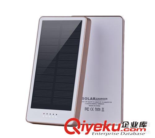 太陽能充電寶充電寶12000大容量充電寶手機充電器平板電腦充電器原始圖片2
