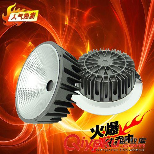 led筒燈外殼 壓鑄圓形筒燈配件 led天花燈套件 方形天花外殼 8寸原始圖片3