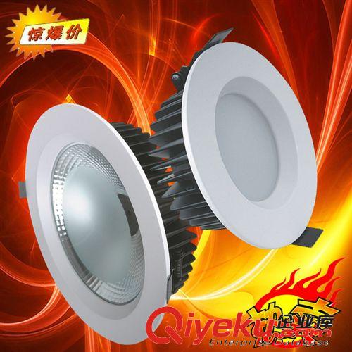 工廠直銷專業生產LED筒燈配件COB6寸18w壓鑄筒燈外殼 COB筒燈外殼原始圖片2