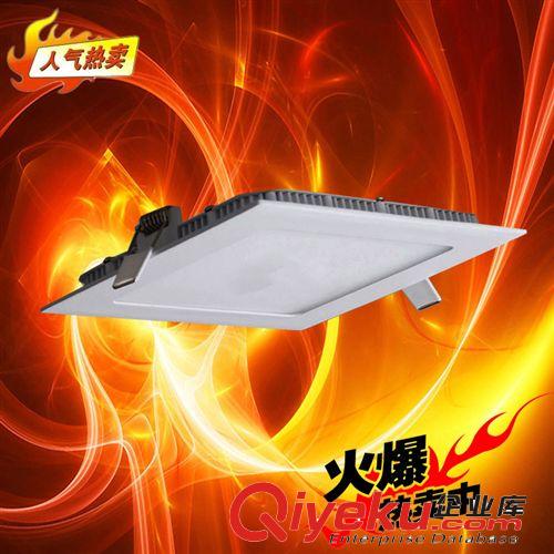 LED超薄方形面板燈白色噴漆超薄面板燈外殼3w4w6w9w12w15w18原始圖片2