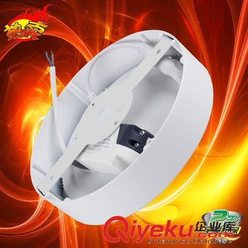 廠家直銷LED明裝筒燈壓鑄筒燈直徑120mm2835燈珠6wled明裝燈外殼