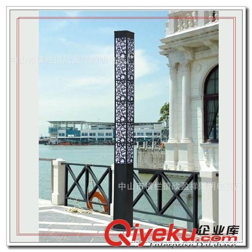 專業(yè)廠商批發(fā)激光四方立柱庭院景觀路燈桿 傳統廣場馬路照明燈