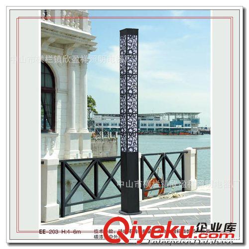 專業廠商批發激光四方立柱庭院景觀路燈桿 傳統廣場馬路照明燈