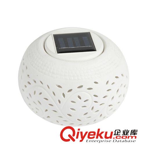 陶瓷太陽能燈 鏤空太陽能燈 七彩太陽能燈 裝飾太陽能燈