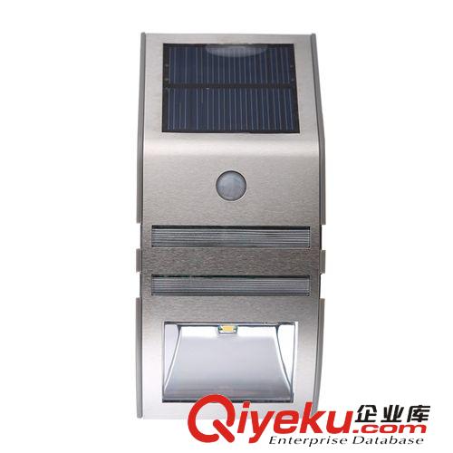 LED超亮人體感應燈 花園庭院陽臺節能戶外壁燈夜燈 太陽能燈原始圖片2