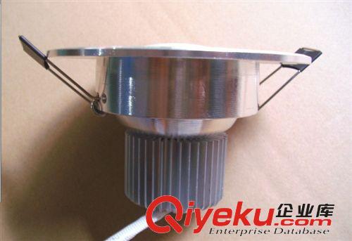 cob筒燈，車鋁厚料led筒燈，led2.5寸3W筒燈，家裝工程用gd筒燈