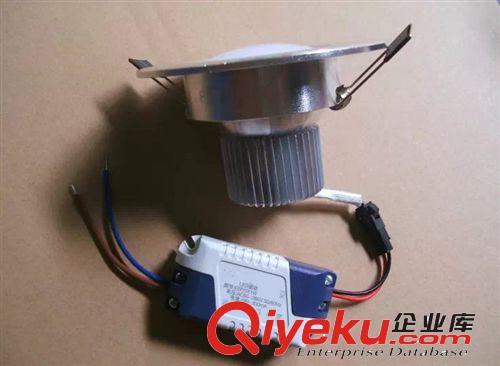 cob筒燈，車鋁厚料led筒燈，led2.5寸3W筒燈，家裝工程用gd筒燈
