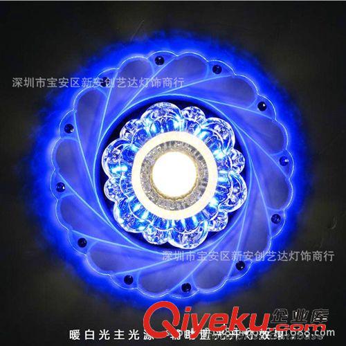 LED水晶過道燈 玄關走廊吸頂燈 客廳臥室小天花燈具 一件代發原始圖片3