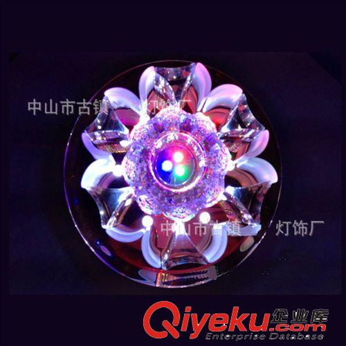 LED天花水晶過道燈 門廳玄關走廊燈玻璃客廳吸頂筒燈具一件代發原始圖片2