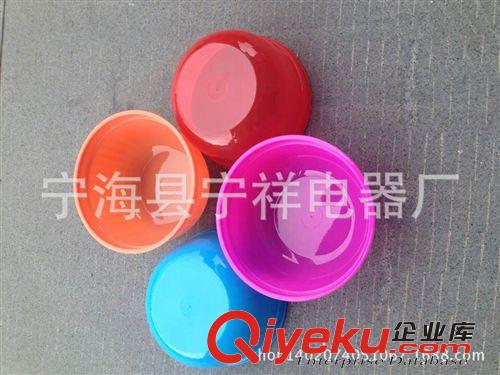 彩塑塑料圓形小碗 創(chuàng)意兒童吃飯碗 .塑料碗