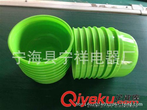 彩塑塑料圓形小碗 創意兒童吃飯碗 .塑料碗
