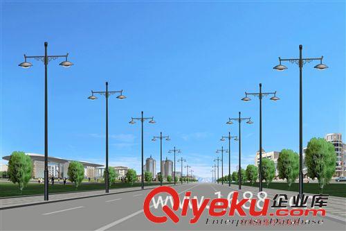 LED路燈120-150W內置電源 廠家優質全鋁材新款景觀路燈頭套件原始圖片2