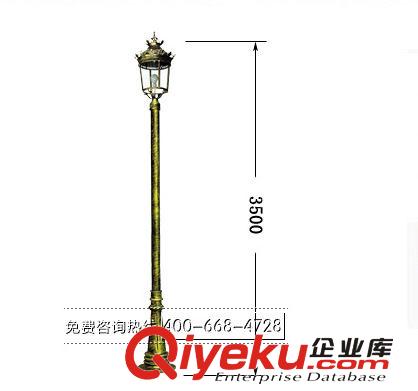 廠家直銷 led庭院燈 3米庭院燈 歐式庭院燈 戶外庭院燈路燈原始圖片3