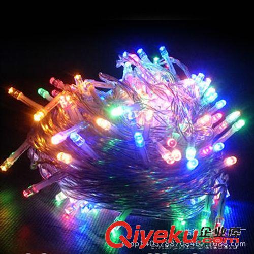 廠家直銷24V500L白色LED室外照明串燈 LED燈串 庭院裝飾發(fā)光樹燈原始圖片3