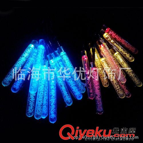 led12L銀色金屬球燈串 圣誕裝飾燈串 太陽能燈串 led 燈串配件