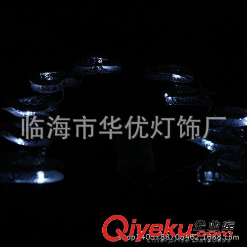 led萬圣節燈串 圣誕彩燈 心形掛件 led愛心燈串 電池串燈 戶外原始圖片3