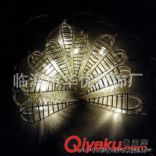 led燈串 電池盒燈串 led 節日彩燈 圣誕裝飾燈串 金屬掛件套件原始圖片3